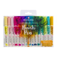 Vodene olovke Ecoline Brush Pen Additional | Set od 30 komada