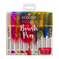 Vodene olovke Ecoline Brush Pen Fashion | Set od 10 komada