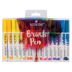 Vodene olovke Ecoline Brush Pen | Set od 30 komada